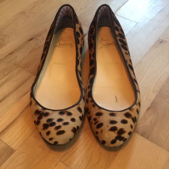 Christian Louboutin Shoes - Christian Louboutin animal print flats